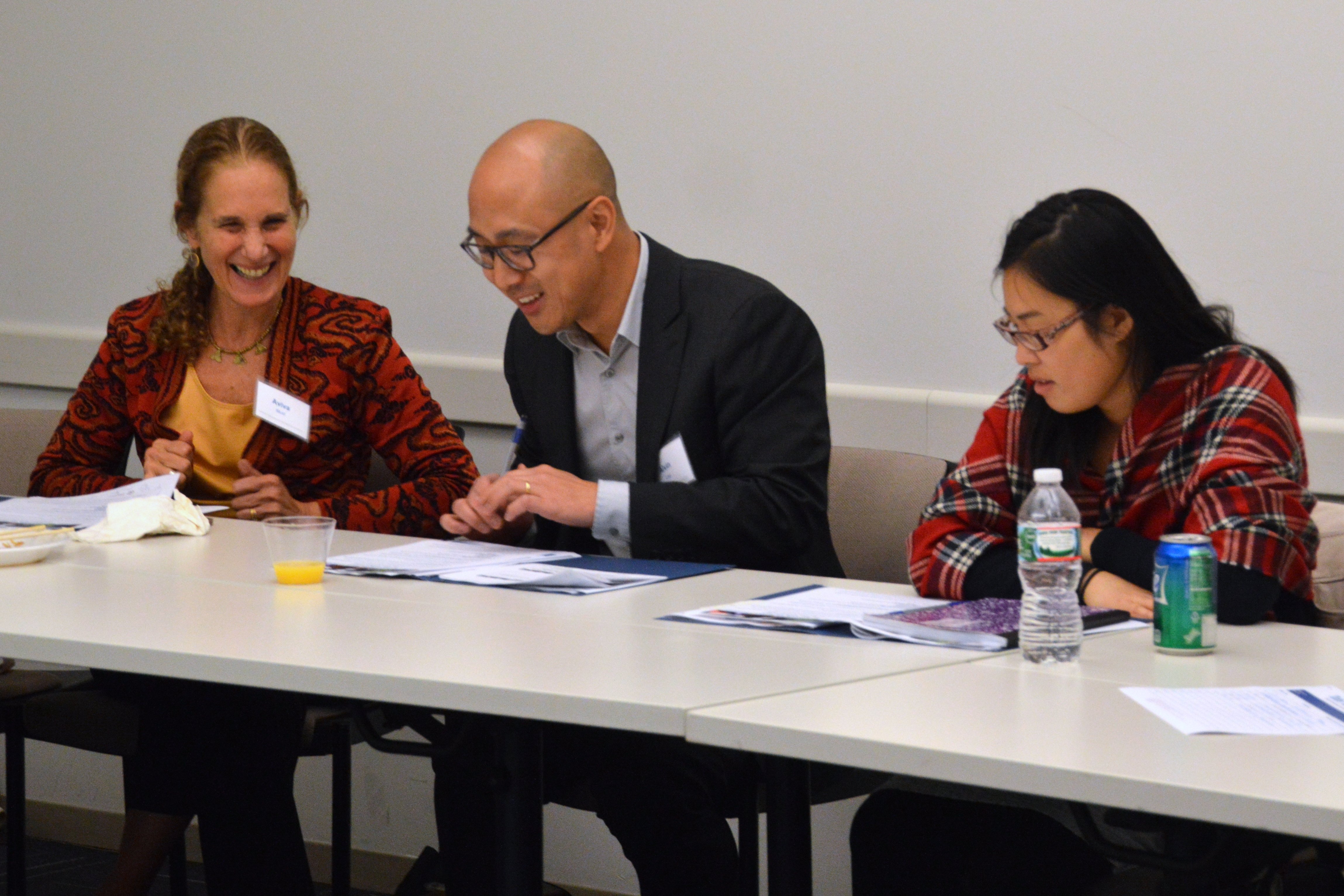 Aviva Must of Tufts University School of Medicine and participants of an afternoon breakout session